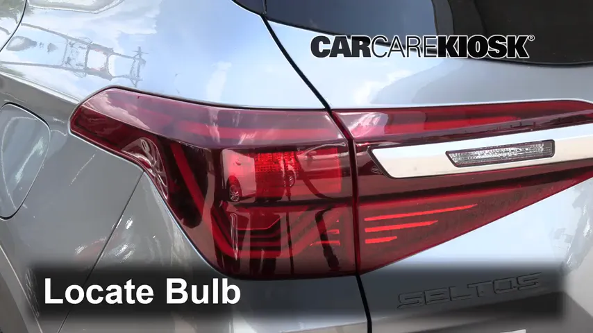 2021 Kia Seltos S 2.0L 4 Cyl. Lights Tail Light (replace bulb)